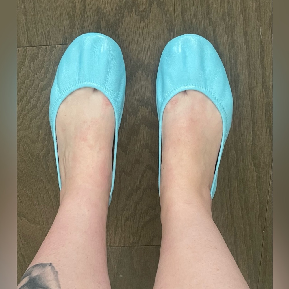 Custome ice blue tieks